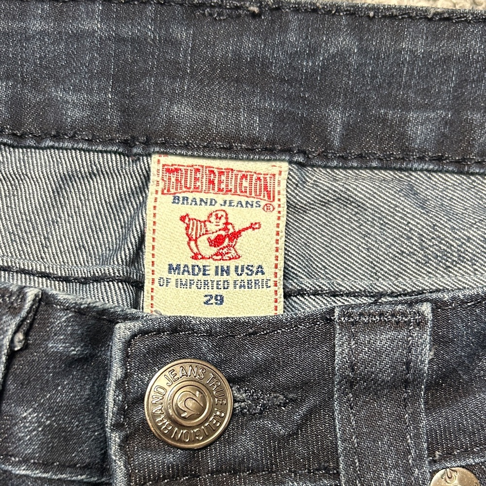 True Religion Dark Indigo Women's Boot Cut Jeans - Picture 2 of 3